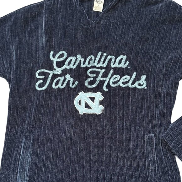 Concepts Sport Women's Velour Hoodie & Joggers SET - Navy "Carolina Tar Heels" S - Picture 3 of 10